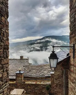 Paisaje cerca of this country house