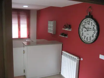 Una cocina o zona de cocina en Albergue Turístico Rio Aragon