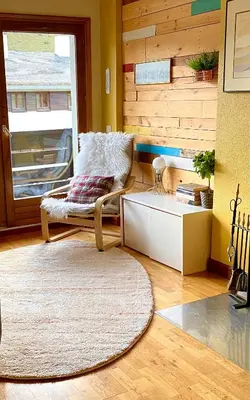 Zona de estar de Casa Tuca