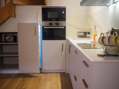 Una cocina o zona de cocina en Apartamentos Casa Cecilia