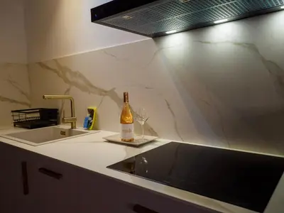 Una cocina o zona de cocina en Apartamentos Casa Cecilia