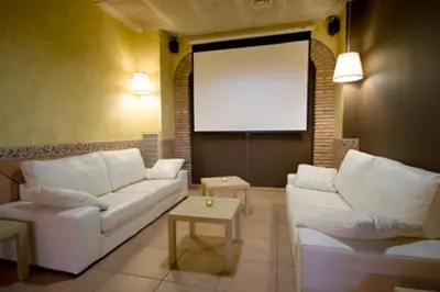 Zona de estar de Hotel Solsona Centre
