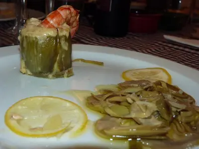 Comida en o cerca de este hostal o pensión