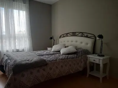 Cama o camas de una habitación en Apartamento el Budha