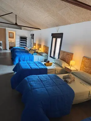 Cama o camas de una habitación en loft el taller