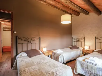 Cama o camas de una habitación en Belvilla by OYO Casa El Racó d'Espunyes