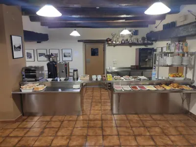 Comida en o cerca de este hostal o pensión