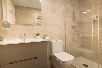 Un baño de Apartamentos Terraza Ega