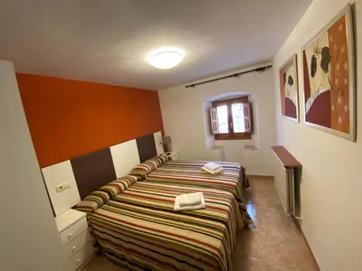Cama o camas de una habitación en Casa Murillo