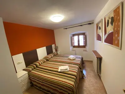 Cama o camas de una habitación en Casa Murillo