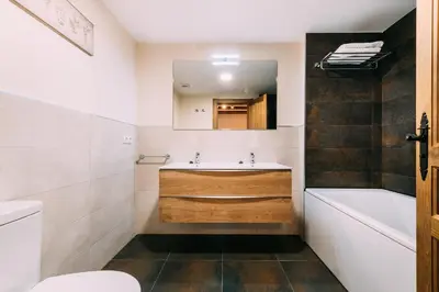 Un baño de Casa Rural Monte Perdido