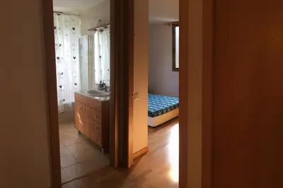 Cama o camas de una habitación en Apartamento 3 habitaciones en Pla de la Ermita - Aut