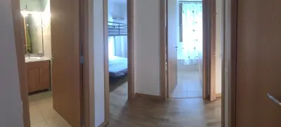 Cama o camas de una habitación en Apartamento 3 habitaciones en Pla de la Ermita - Aut