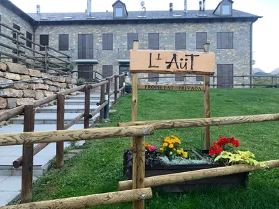 Jardín al aire libre en Apartamento 3 habitaciones en Pla de la Ermita - Aut