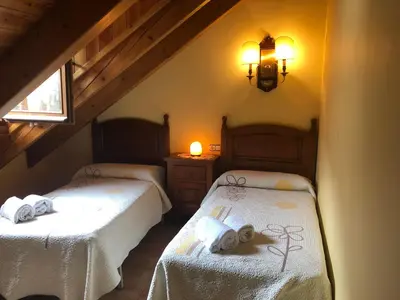 Cama o camas de una habitación en Casa Valenti exterior