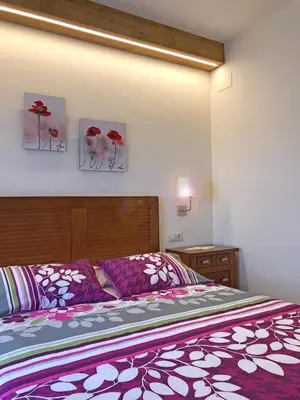 Cama o camas de una habitación en Camí de la Font