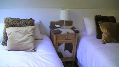 Cama o camas de una habitación en Arañones