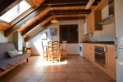 Una cocina o zona de cocina en Apartamentos L´Era de Baix