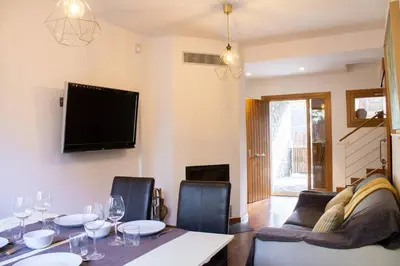 Plano de Chalet en urbanización, ideal para esquí