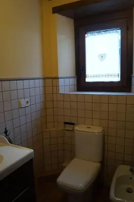 Un baño de Acogedora casita en el Pallars