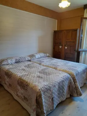 Cama o camas de una habitación en Hotel Giral