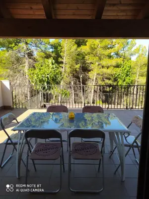 Un balcón o terraza de La Costeta de Beseit