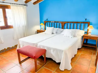 Cama o camas de una habitación en Casa Piedralén
