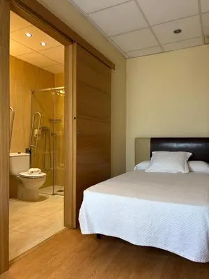 Un baño de Hotel Restaurante El Colono