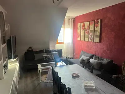 Zona de estar de La Perla del Pirineo