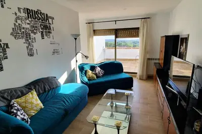 Zona de estar de LA GATERA 1D BAJO ARAGON - MATARRAÑA