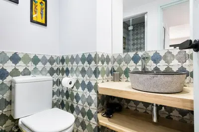 Un baño de LUDERNA - Apartamento Espiargo