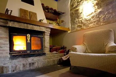Zona de estar de Casa Rural Villazón II - A 16 km de Pamplona
