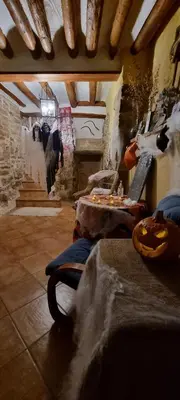 Zona de estar de Casa Larrosa rural en Sierra de Guara
