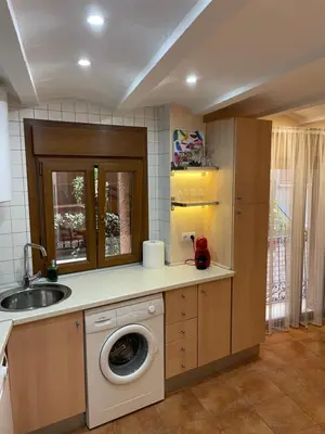 Una cocina o zona de cocina en Apartamento con encanto