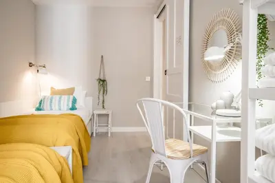 Cama o camas de una habitación en Anamar