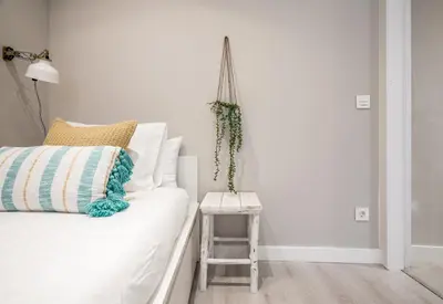 Cama o camas de una habitación en Anamar