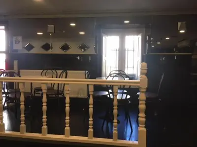 Una cocina o zona de cocina en Hostal Rural Oricáin