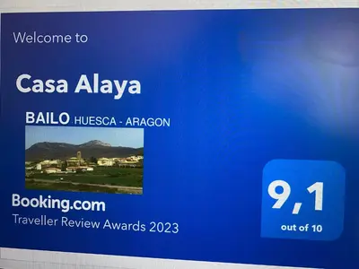 Certificado, premio, señal o documento que está expuesto en Casa Alaya