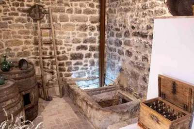Un baño de CAL PREMSET turisme rural Arnes