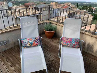 Un balcón o terraza de CAL PREMSET turisme rural Arnes
