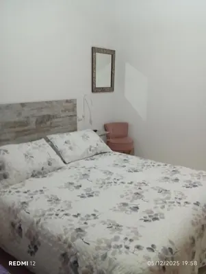 Cama o camas de una habitación en CASA el NOGAL
