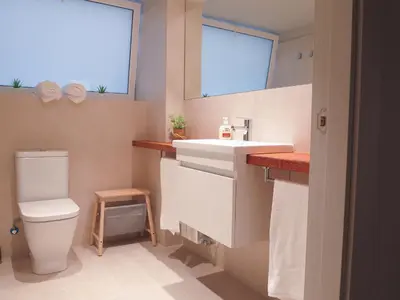 Un baño de El Oasis de la Estafeta