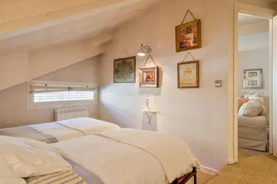 Cama o camas de una habitación en Luderna - Apartamento Besiberri
