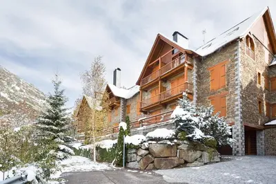 Luderna - Apartamento con terraza Molières en invierno