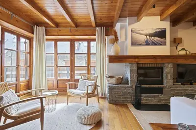 Zona de estar de Luderna - Apartamento con terraza Orri A3
