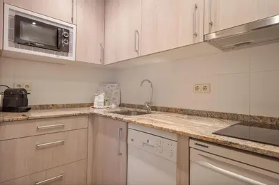 Una cocina o zona de cocina en Luderna - Apartamento Dera Nhèu