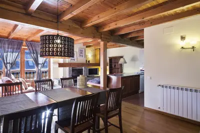 Una cocina o zona de cocina en Luderna - Apartamento Orri A1