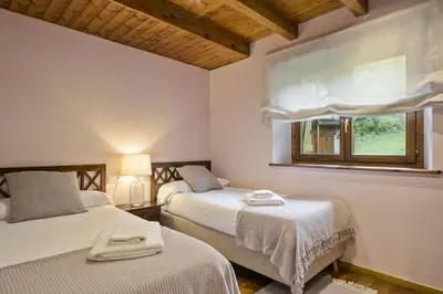 Cama o camas de una habitación en Luderna - Apartamento Orri A2
