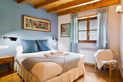 Cama o camas de una habitación en Luderna - Apartamento Orri A4