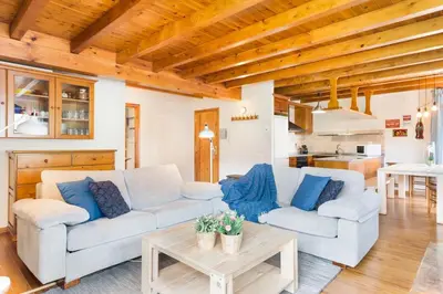 Zona de estar de Luderna - Apartamento Orri A4